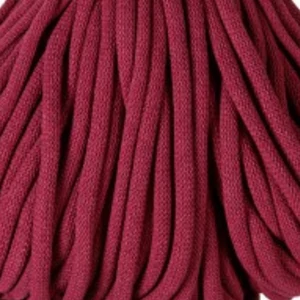 Bobbiny Zsinórfonal Jumbo 9 mm -  Wine Red - 10 m