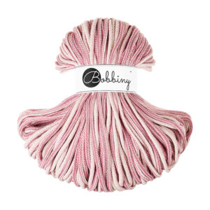 Bobbiny Premium zsinórfonal 5 mm  - Magical Collection -Pastel Pink - 100 m
