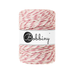Bobbiny makramé fonal 5 mm  - Magical Collection - Pastel Pink