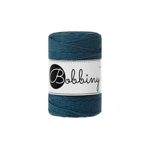 Bobbiny 3 Ply Makramé fonal 1,5 mm - Petrolkék