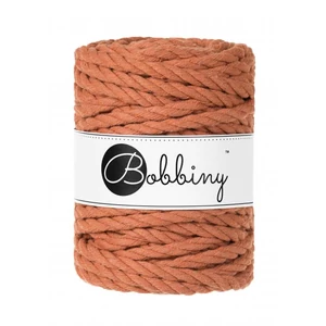 Bobbiny 3 Ply Makramé kötél 9 mm - Terrakotta