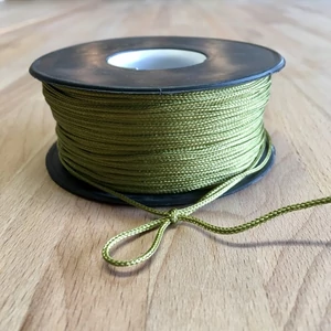 Makramézsinór nanocord PP 1 mm - Oliva