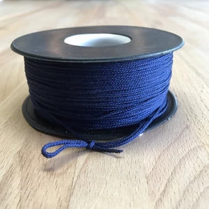 Makramézsinór nanocord PP 1 mm - Tengerészkék