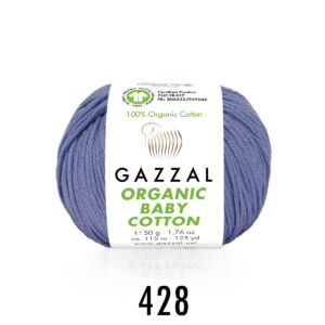 Gazzal Organic Baby Cotton – levendula