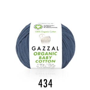 Gazzal Organic Baby Cotton – farmerkék
