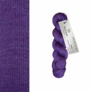 Gazzal Wool & Silk - Pansy