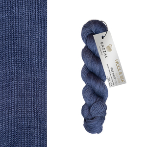 Gazzal Wool & Silk - True Navy