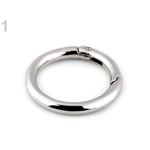 Nyitható karika 34 mm - nikkel
