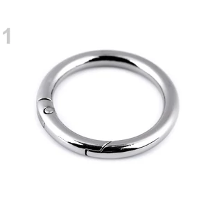 Nyitható karika 32 mm - nikkel