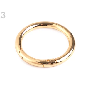 Nyitható karika 32 mm - arany
