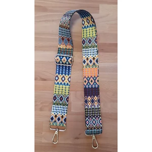Textil táskafül heveder crossbody/vállpánt - Kaleidoszkóp