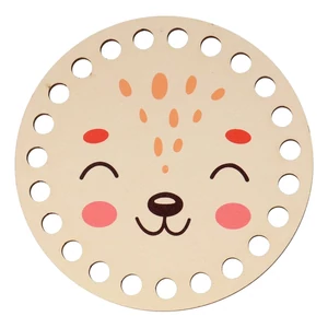 Őzpofi - Karácsonyi horgolható fa alap - 10 cm kör