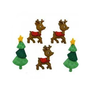Dress It Up dekorgomb csomag - Karácsony - Reindeer Games