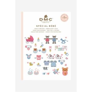 DMC keresztszemes mintafüzet - minták babáknak
