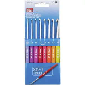 Prym soft nyelű horgolótű készlet 2-6 mm