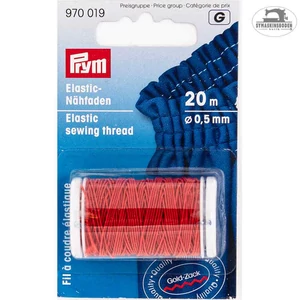 Prym gumis cérna 0,5 mm piros