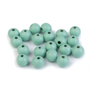 Színes, fagyöngy 10 mm - 10 db - menta