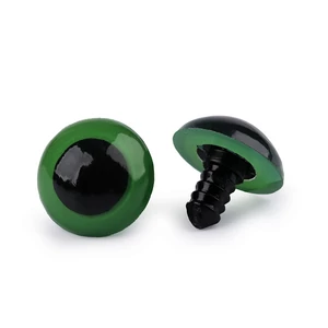 Biztonsági szem 20 mm élénk zöld 1 pár