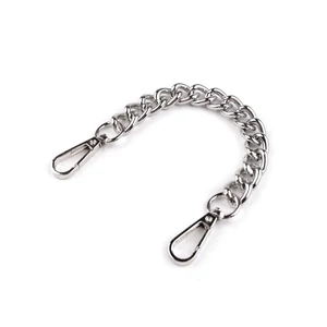 Táskalánc/táskafül 25 cm - nikkel