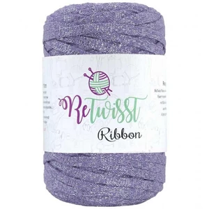 Retwisst CSILLOGÓ szalagfonal Ribbon - Levendula-ezüst Retwisst CSILLOGÓ szalagfonal Ribbon - Levendula-ezüst