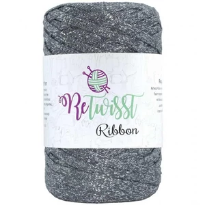 Retwisst CSILLOGÓ szalagfonal Ribbon - Füstszürke-arany Retwisst CSILLOGÓ szalagfonal Ribbon - Füstszürke-arany