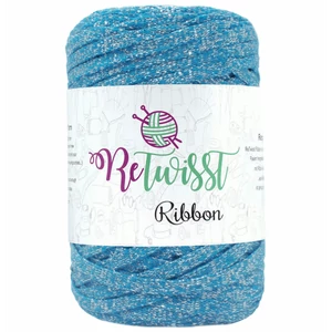 Retwisst CSILLOGÓ szalagfonal Ribbon - Türkisz-ezüst Retwisst CSILLOGÓ szalagfonal Ribbon - Türkisz-ezüst
