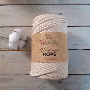 ReTwisst Rope makraméfonal - natúr