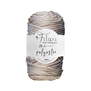 Retwisst Filars XL poliészter zsinórfonal 4 mm - Sand beige