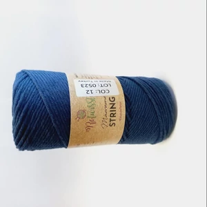 ReTwisst String - makraméfonal 2 mm - sötétkék