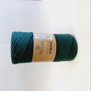 ReTwisst String - makraméfonal 2 mm - fenyőzöld