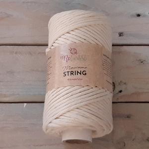 ReTwisst String - makraméfonal 3 mm - natúr