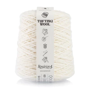Rosários4 Tufting fonal 100% gyapjú - TÖRTFEHÉR