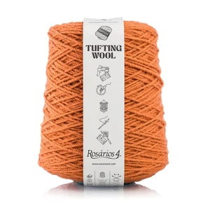 Rosários4 Tufting fonal 100% gyapjú - TÉGLA