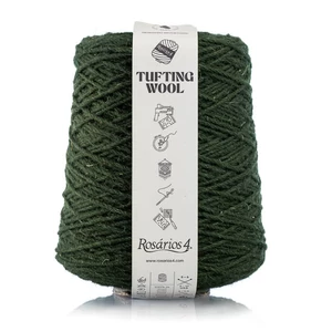 Rosários4 Tufting fonal 100% gyapjú - SÖTÉTZÓLD