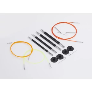 Knitpro exkluzív körkötőtű deluxe szett - noir 3-6 mm