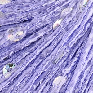 Venera flitteres fonal – 4501 – Levendula ezüst flitterrel