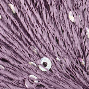 Venera flitteres fonal – 4521 – Mályva ezüst flitterrel