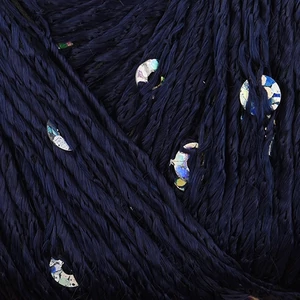 Venera flitteres fonal – 5961 – Sötétkék ezüst flitterrel