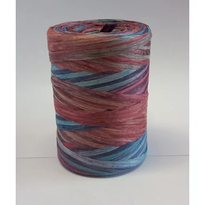 Raffia MULTI természetes fonal – KORALL, BARACK, KÉK
