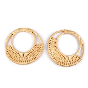 Rattan táskafül párban - 16,5 cm