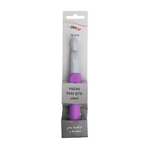 Horgolótű Easy Grip - műanyag- 15 mm