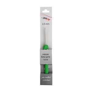 Horgolótű Easy Grip - alumínium - 2,5 mm