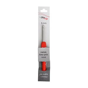 Horgolótű Easy Grip - alumínium - 5 mm