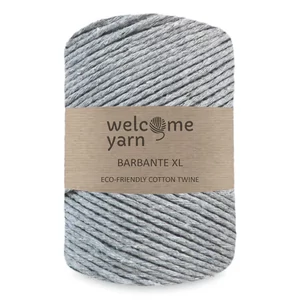Welcomeyarn Spárgafonal XL 500 g - világos szürke