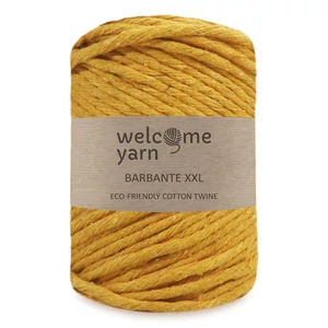 Welcomeyarn Spárgafonal XXL 500 g - 4 mm - mustár