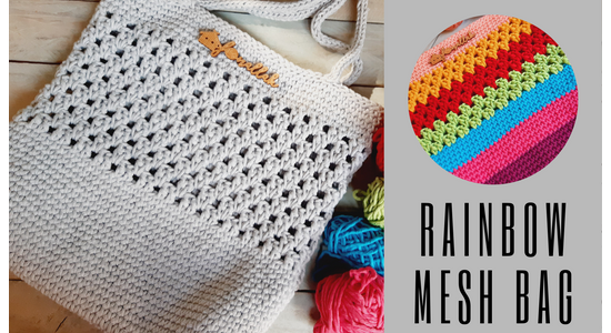 Rainbow mesh bag nyárra - VIDEÓBLOG