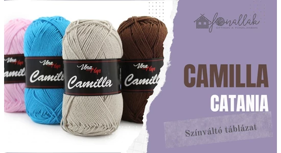 Camilla és Catania színváltó táblázat