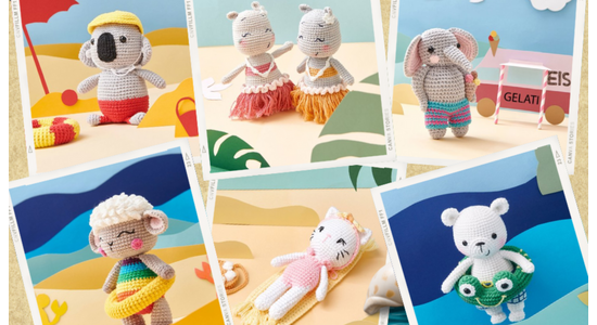 Rico Design Amigurumi CAL2022 - ingyenes minták