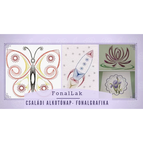 fonalgrafika családi nap