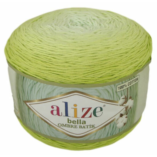 Alize Bella Ombre Batik - 7499 pasztel zöld